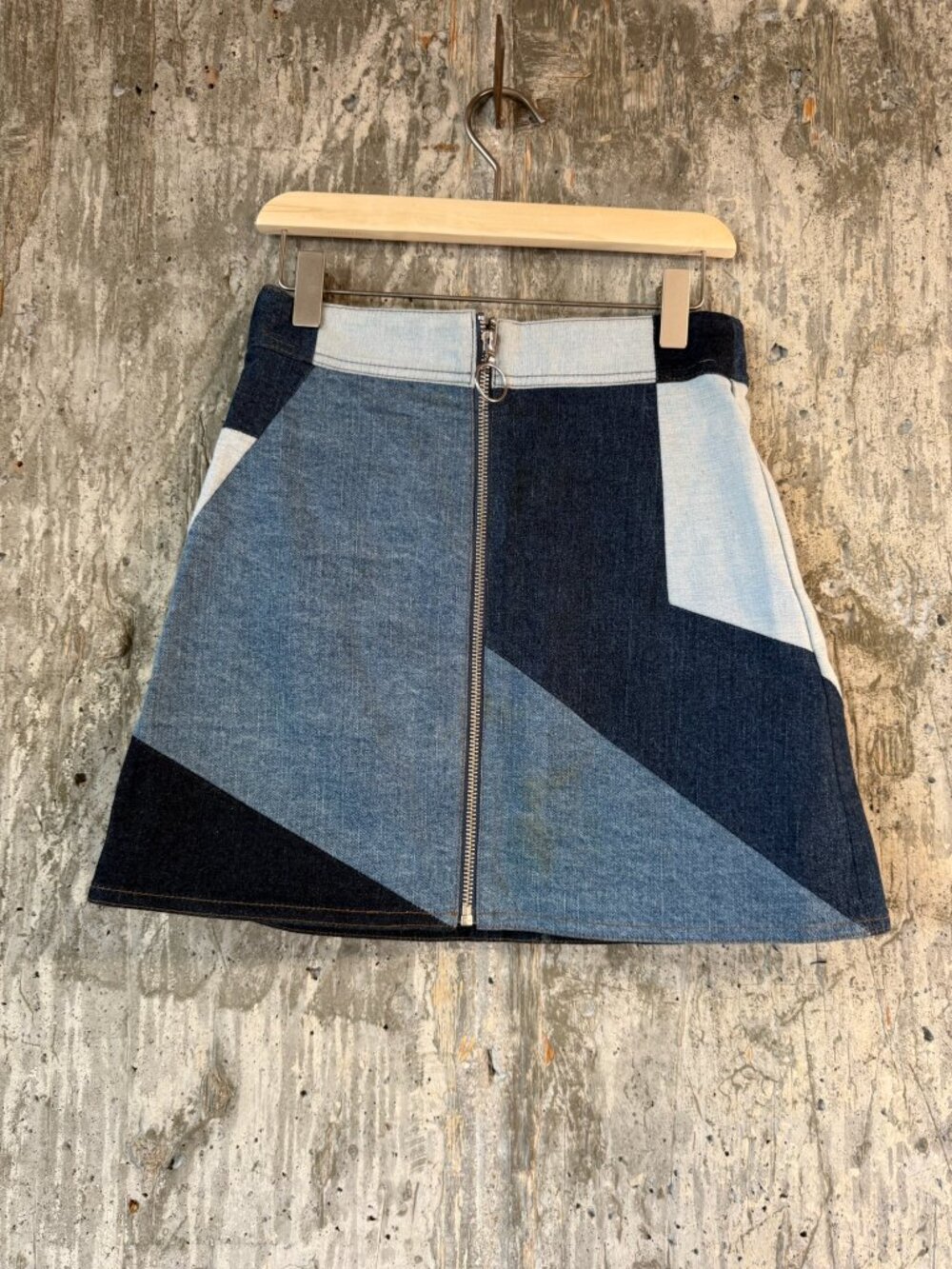 INTERMIX Women's Denim Mini Skirt Size 0